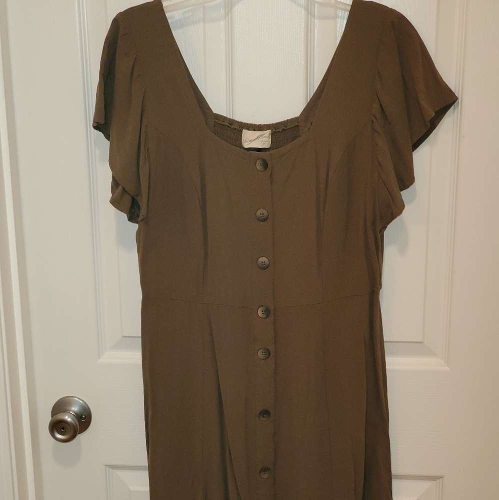 Universal Thread Flutter Sleeve Dress - Size M
